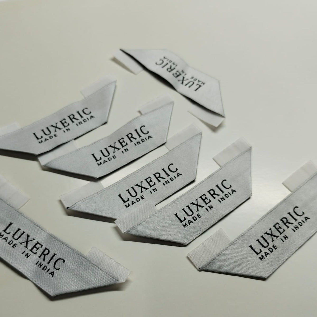 Woven Label · Mitre Fold · 60 × 12.50 mm
