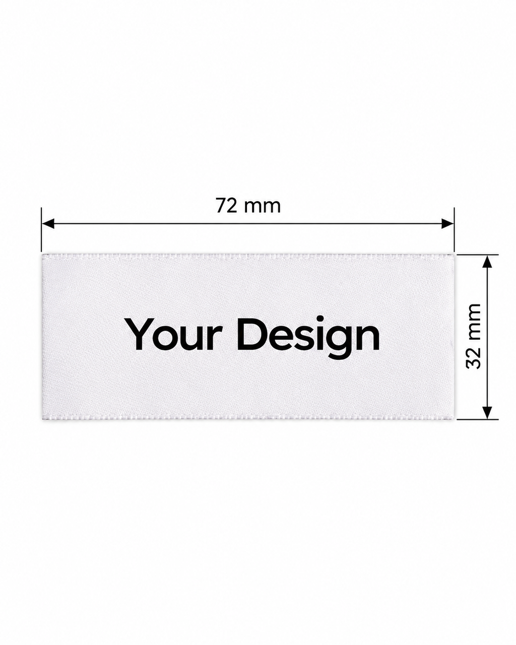 Woven Label - 72 x 32mm