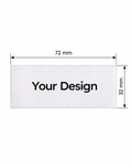 Woven Label - 72 x 32mm