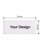 Woven Label - 72 x 32mm