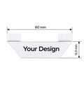 Woven Label  60 x 12.5 mm
