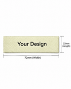 Cotton Label #001 (72mm x 22mm