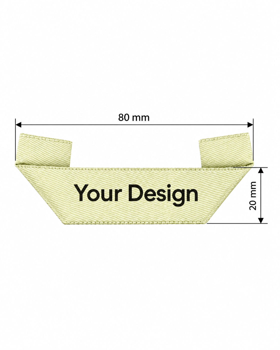 Cotton Label – 80 x 20mm
