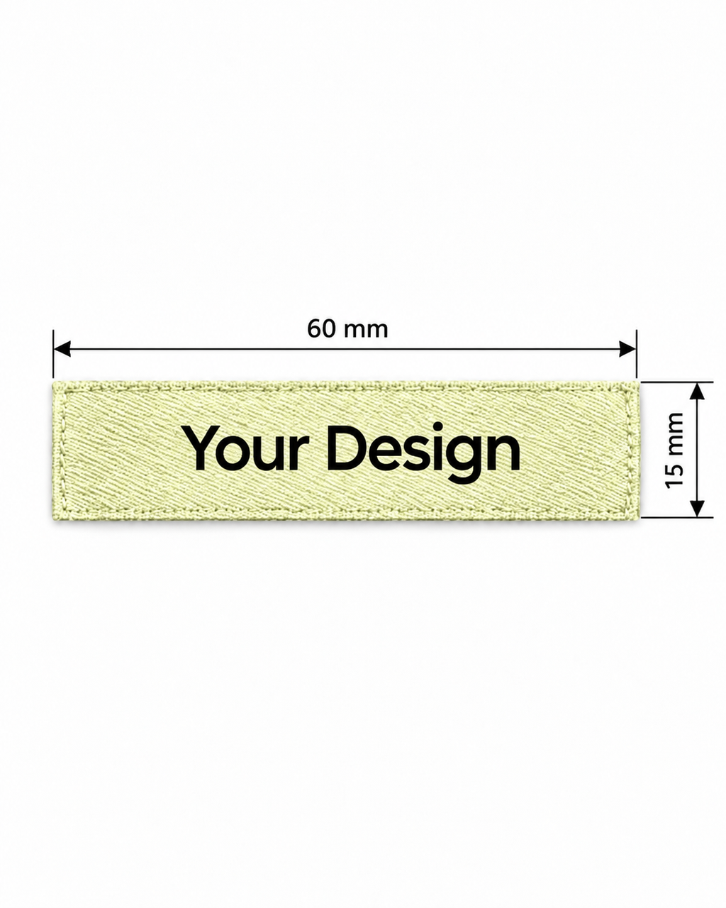 Cotton Label 60mm x 15mm