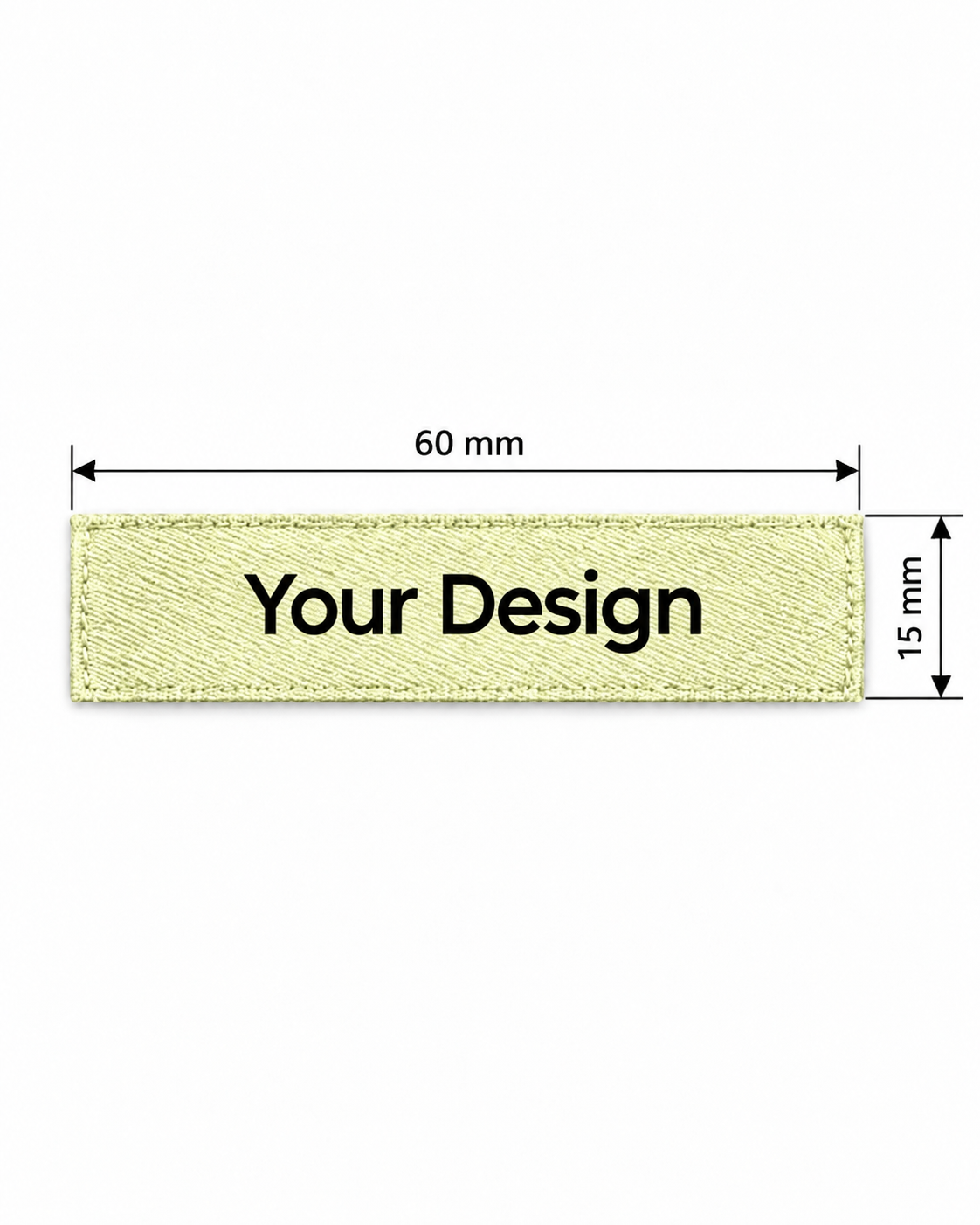 Cotton Label 60mm x 15mm