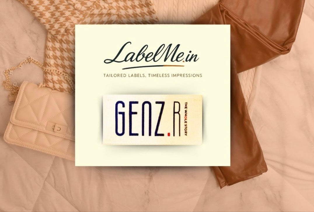 Cotton Label · End Fold · 72 × 22 mm