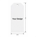Hang Tag - 2x4 inches