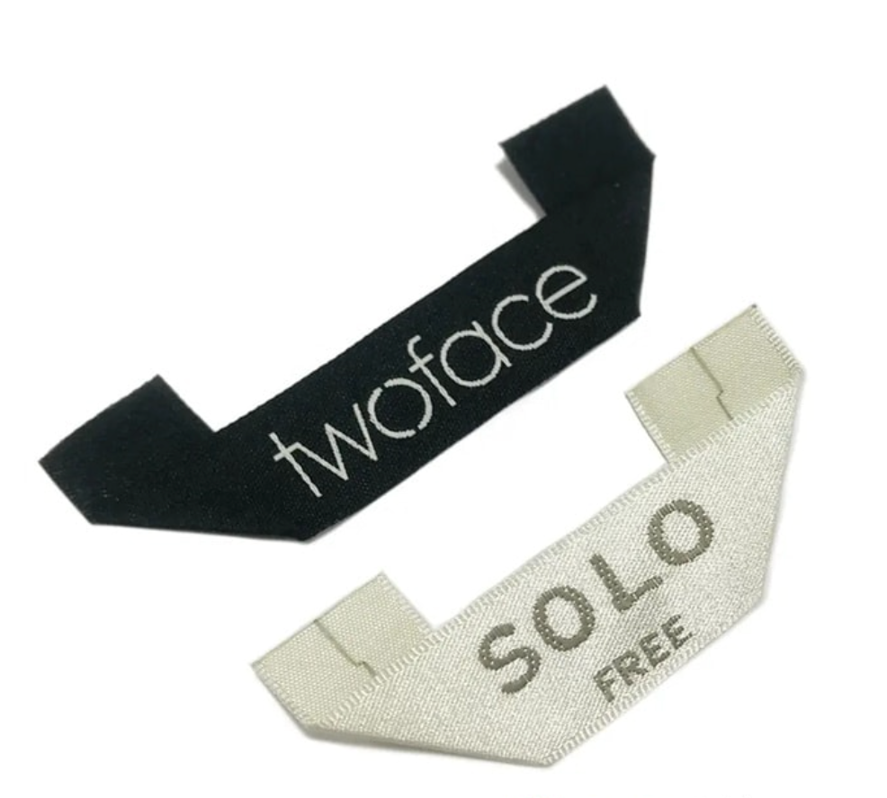 Woven Label · Mitre Fold · 60 × 12.50 mm