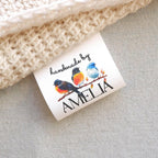 Cotton label 32mm x 64mm)
