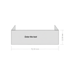 Woven Label - 72 x 22mm