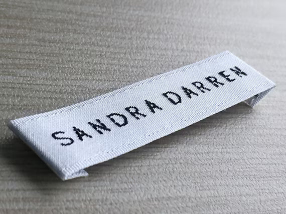Woven Label · End Fold · 60mm × 20 mm