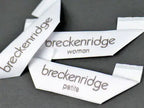 Woven Label · Mitre Fold · 80 × 20 mm