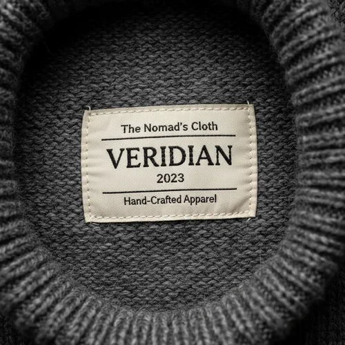 Woven Label · End Fold · 40 × 40 mm